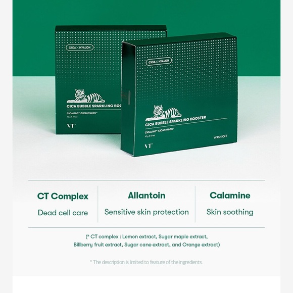 VT COSMETICS BUBBLE SPARKLING BOOSTER 10g x 10ea - Picture 4 of 15